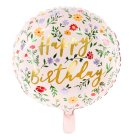 Foliový balónek HAPPY BIRTHDAY
